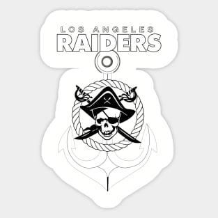 Los Angeles Raiders Sticker